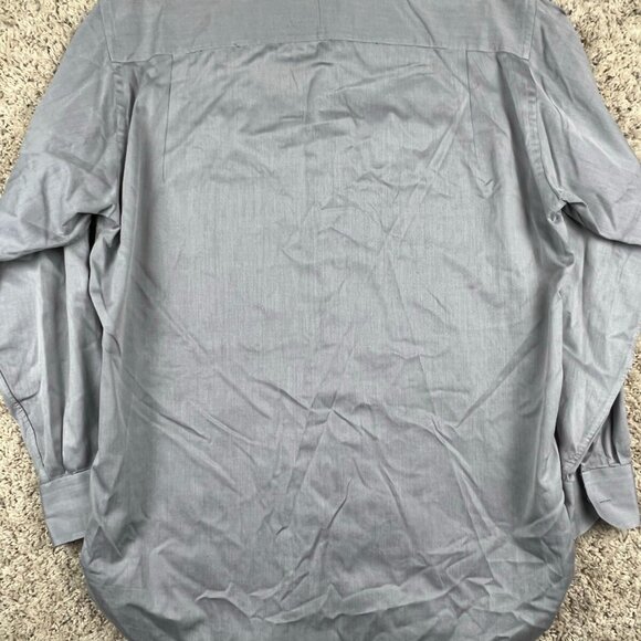 Gitman Bros For Fashion Post Louisville Button Up Shirt 15.5 33 Gray Custom - Picture 7 of 7